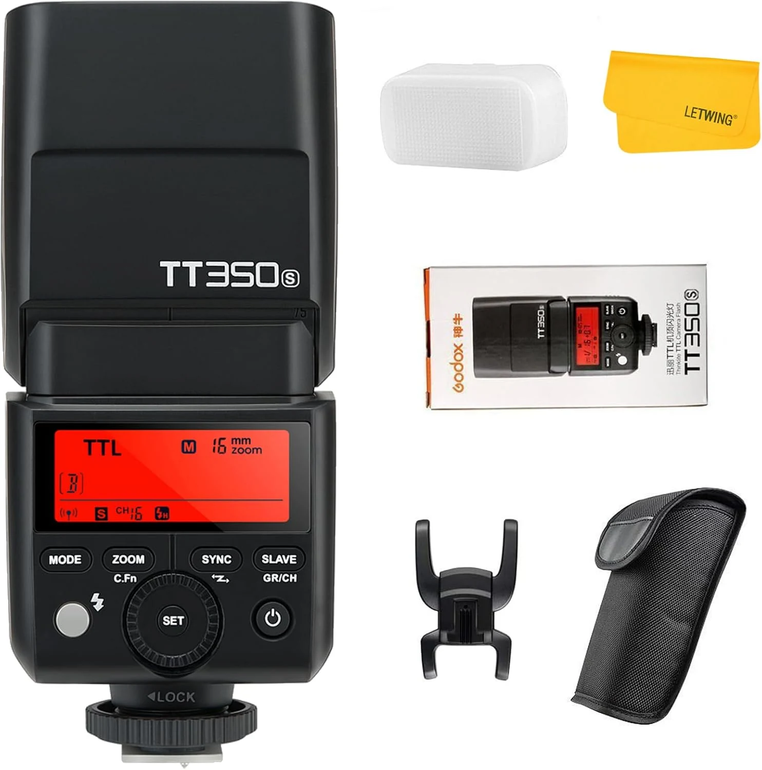 Godox TT350S Flash for Sony Camera, 2.4G GN36 TTL Mini review