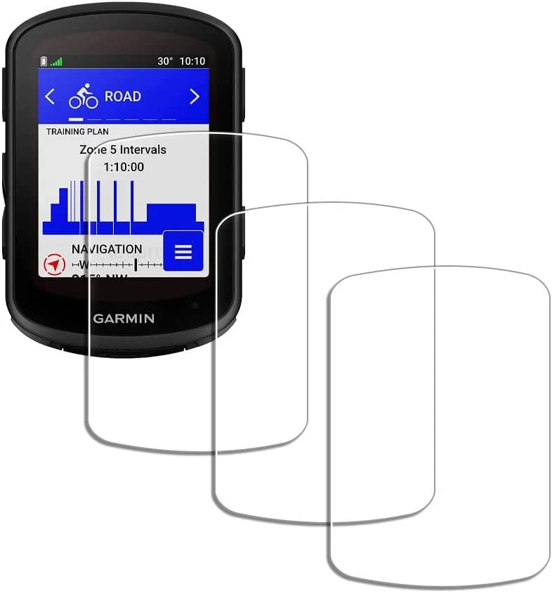 iDaPro Glass Screen Protector for Garmin Edge 840/840 Solar/Edge 540 (3 Pack)