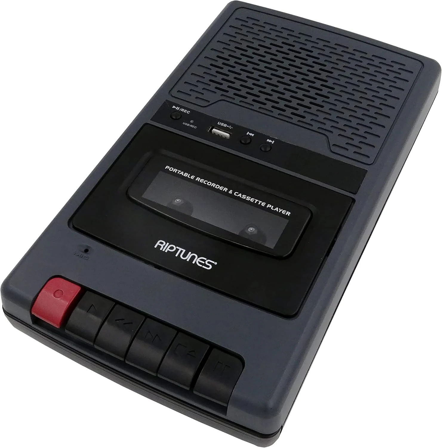 Riptunes Portable Cassette Recorder Player (Tape to USB MP3)