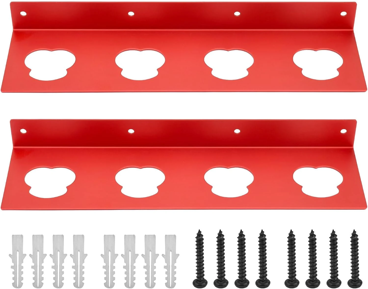 Huthbrother 2-Pack Battery Holder W/Screws for 12V Battery Holder, Wall Mount for 12V Batteries