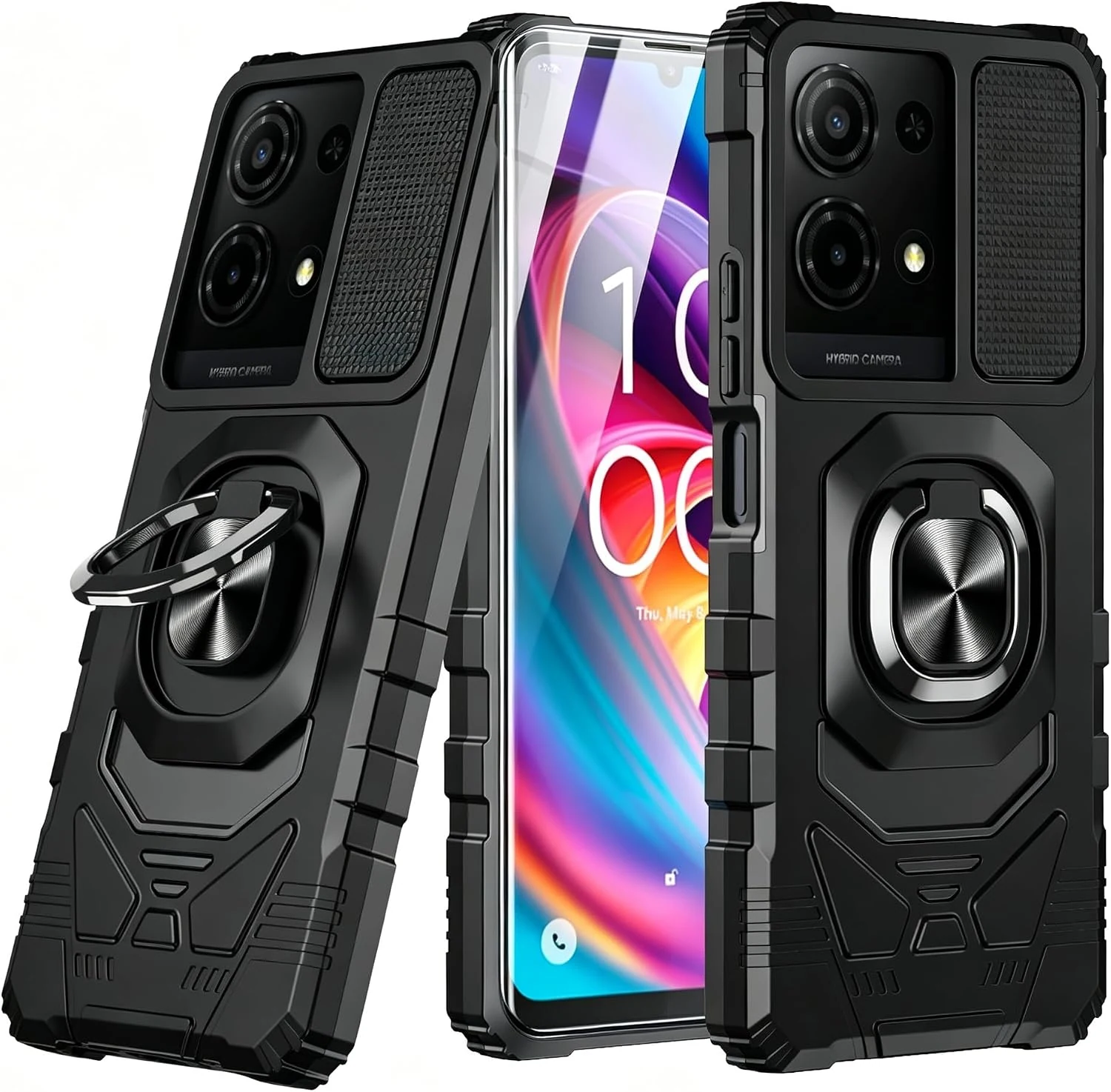 for TCL K32 5G / K33 5G Case with 1 Pack Screen Protector