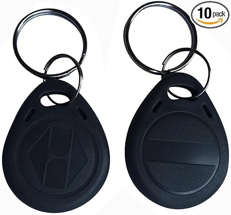 HYYIKA 125kHz RFID fob Writable RFID Tags (T5577) 10-Pack