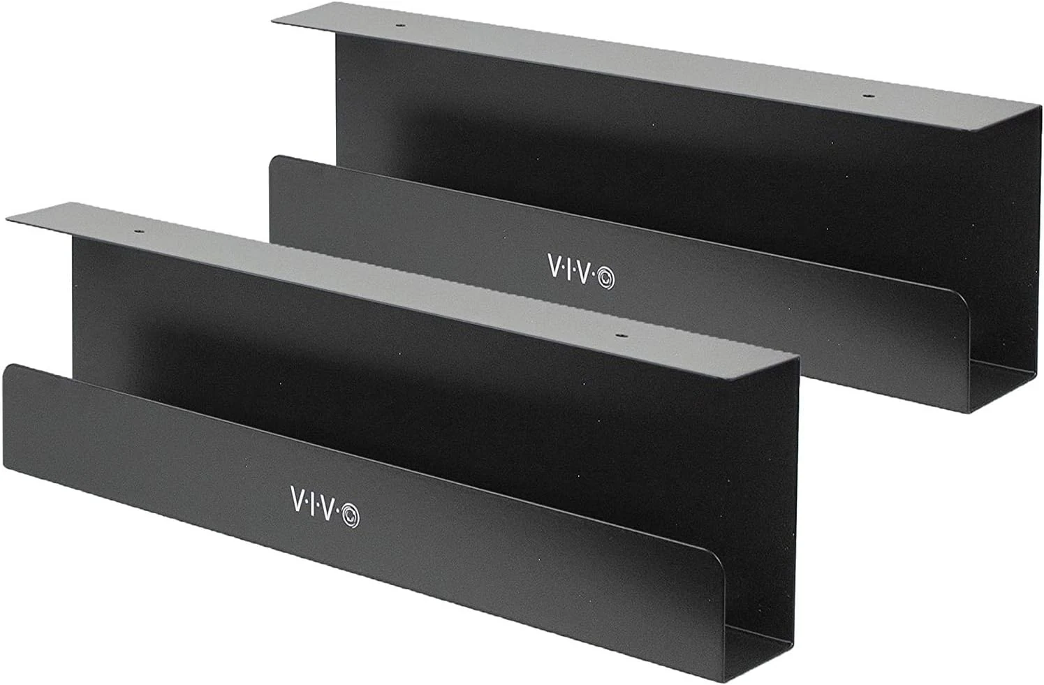 VIVO Under Desk 17 inch Cable Management Trays, Power Strip review