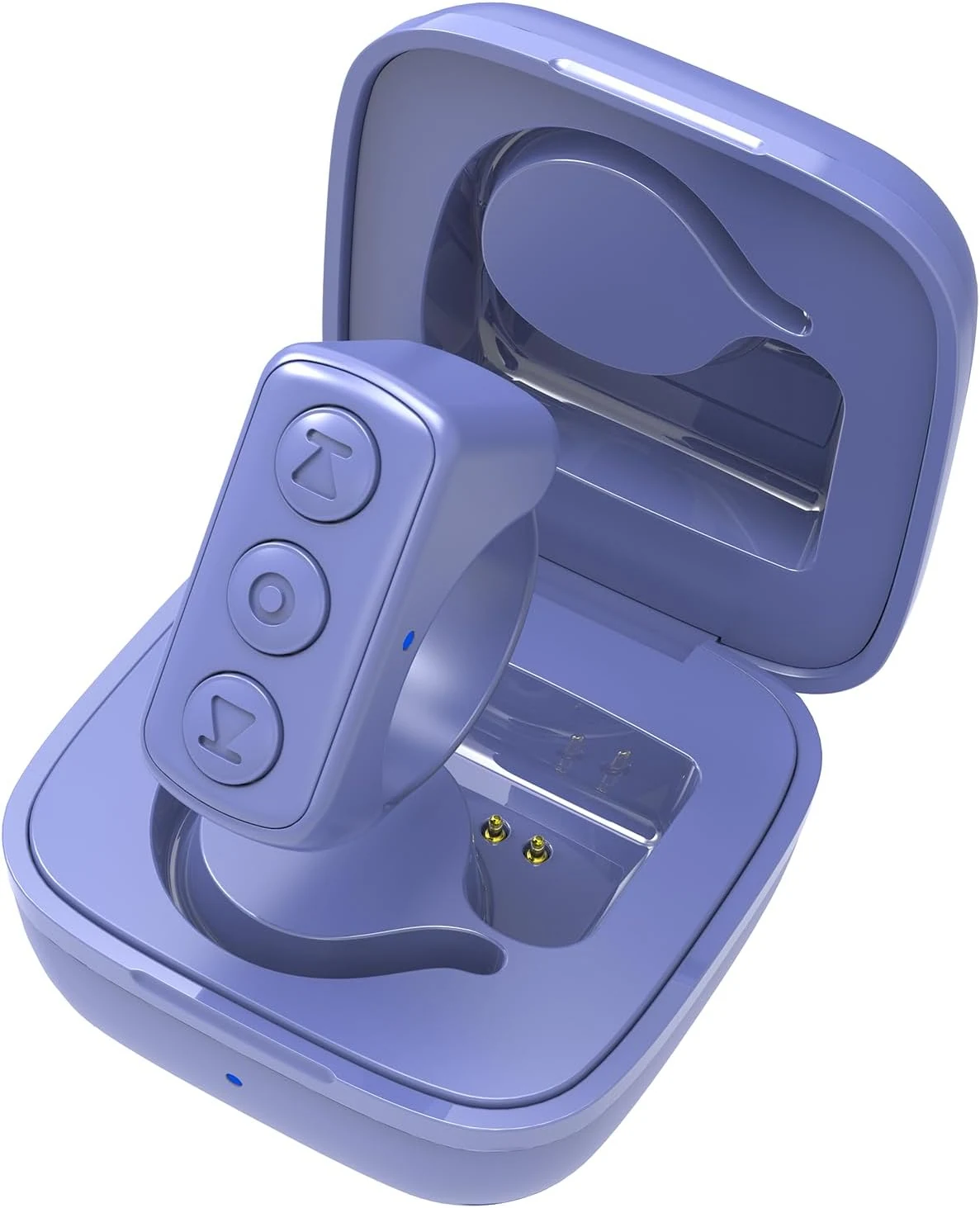 TikTok Remote Control for TikTok, Bluetooth Page Turner for iPad/Kindle App/iPhone/Android, TikTok Scrolling Ring (Purple)