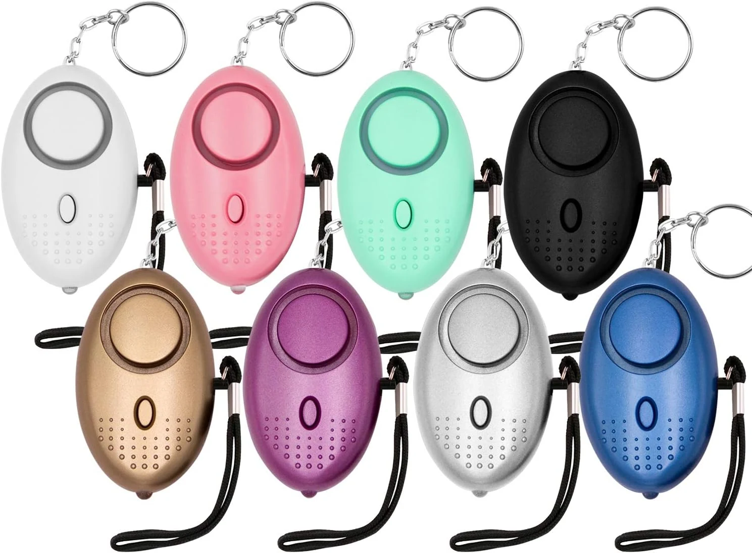 KOSIN Safe Sound Personal Alarm, 8 Pack 140DB Personal Security review