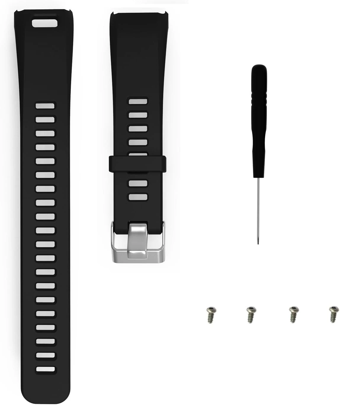 Weinisite Watch Band for Garmin vívosmart HR, Replacement Soft Silicone Wristband