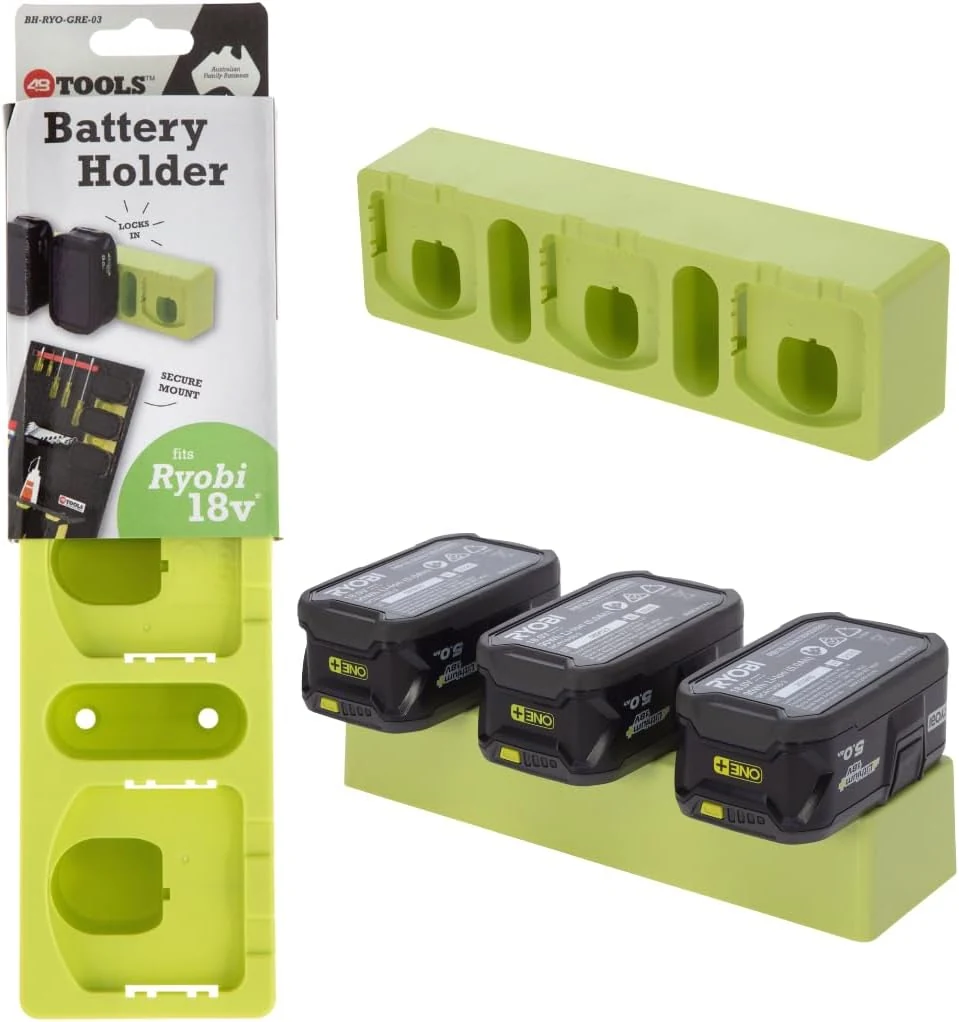 48 Tools Wall Storage Mount for Ryobi ONE+ 18V Batteries