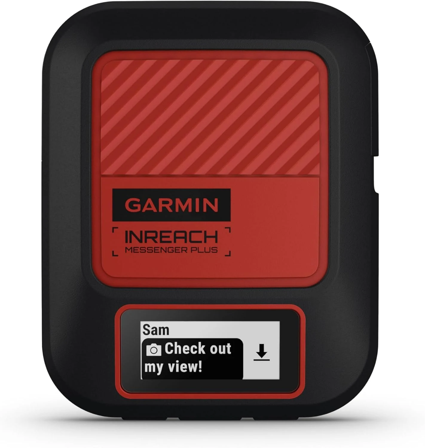 Garmin inReach® Messenger Plus, SOS Satellite Communicator with Photo, Text & Voice Messaging Without Cell Service