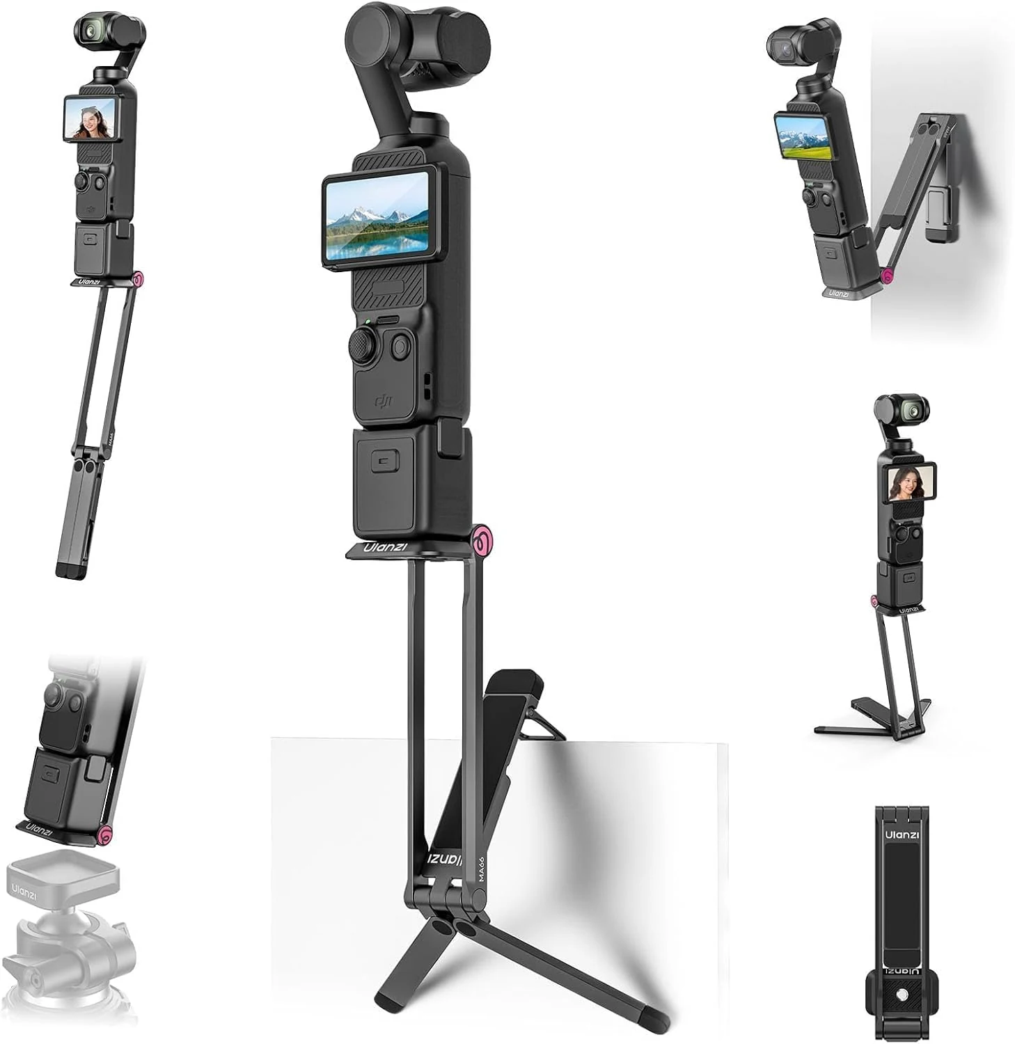 ULANZI MA66 Camera Tripod Compatible with DJI OSMO Pocket 3/Pocket review