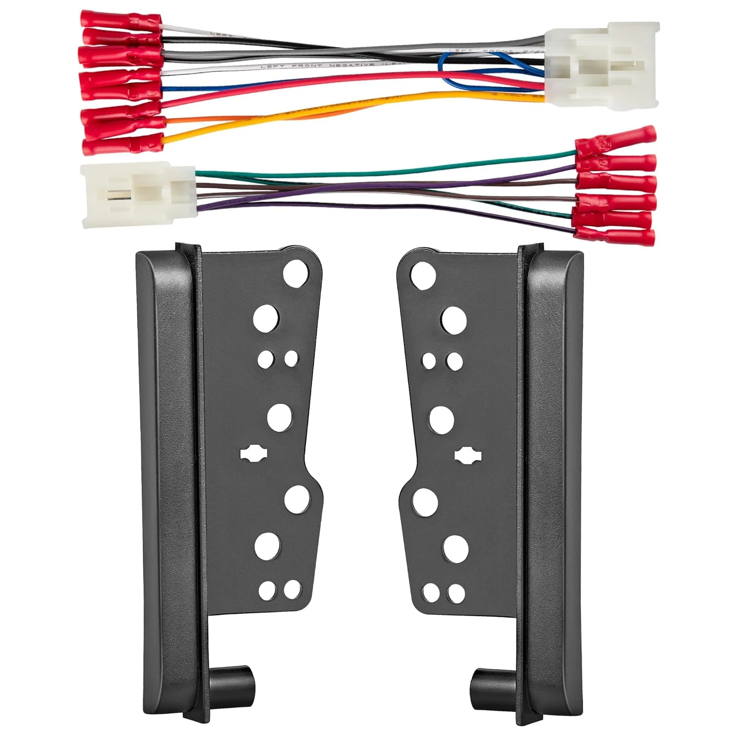 NuIth Double DIN Installation Dash Kit W/Radio Wiring Harness for Select Toyota RAV4/Avalon/Yaris/Matrix Scion TC/XB/XD 2000-2016