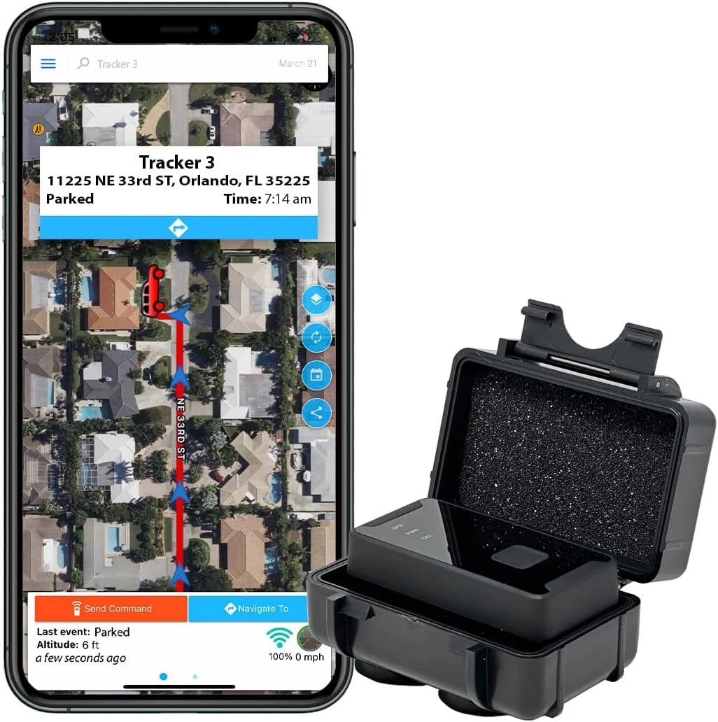 Optimus 2.0 GPS Tracker (Bundle with Twin Waterproof Magnet Case)