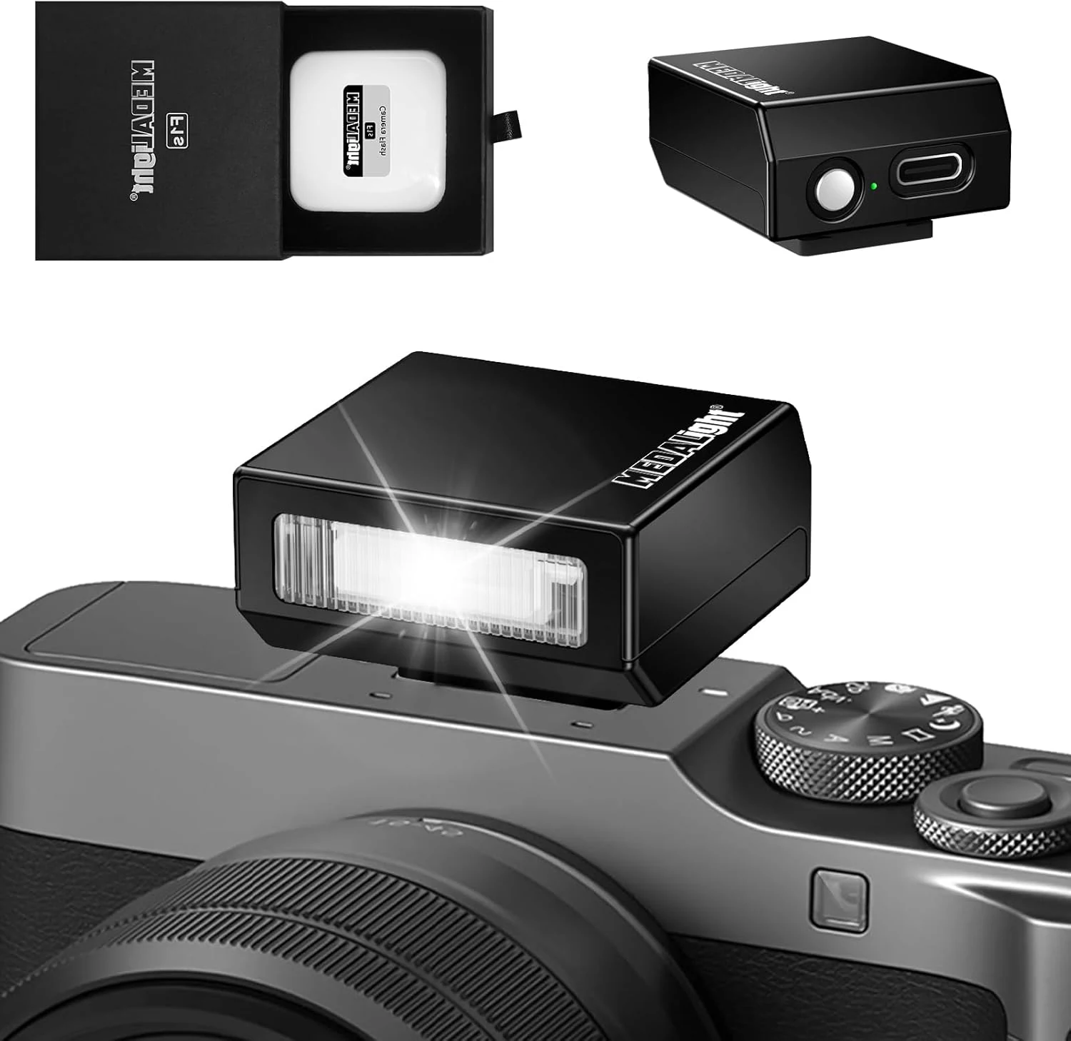MEDALight Upgrade Aluminum F1s Mini Camera Flash for Ricoh GR3/GR3X/Fuji/Sony review