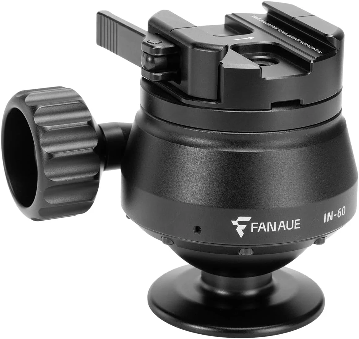 FANAUE 60mm Tripod Ball Head Compatible with Arca Quick Release Plate (IN-60T)