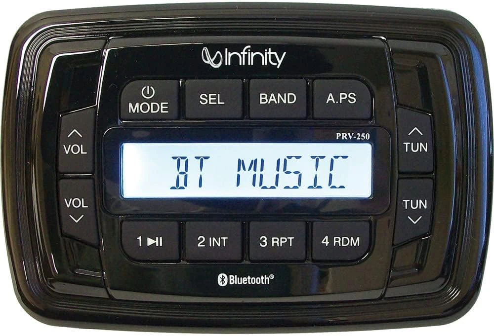Infinity INF-PRV250 AM/FM/Bluetooth Multimedia Receiver (Receiver Only)