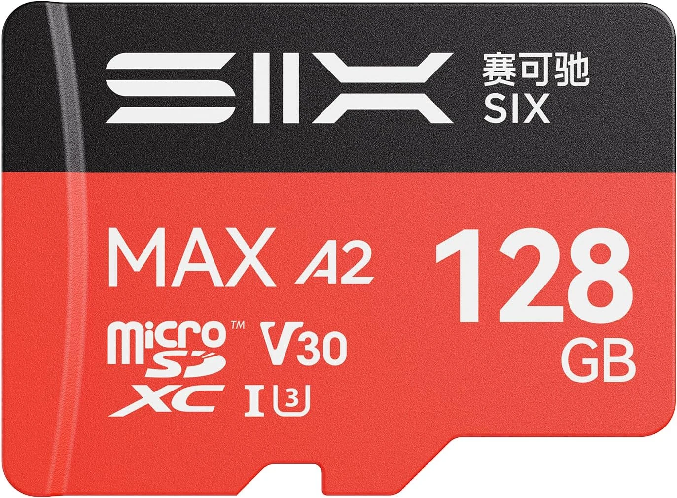SIX M200 128GB Micro SD Card Read Up to 190MB/s