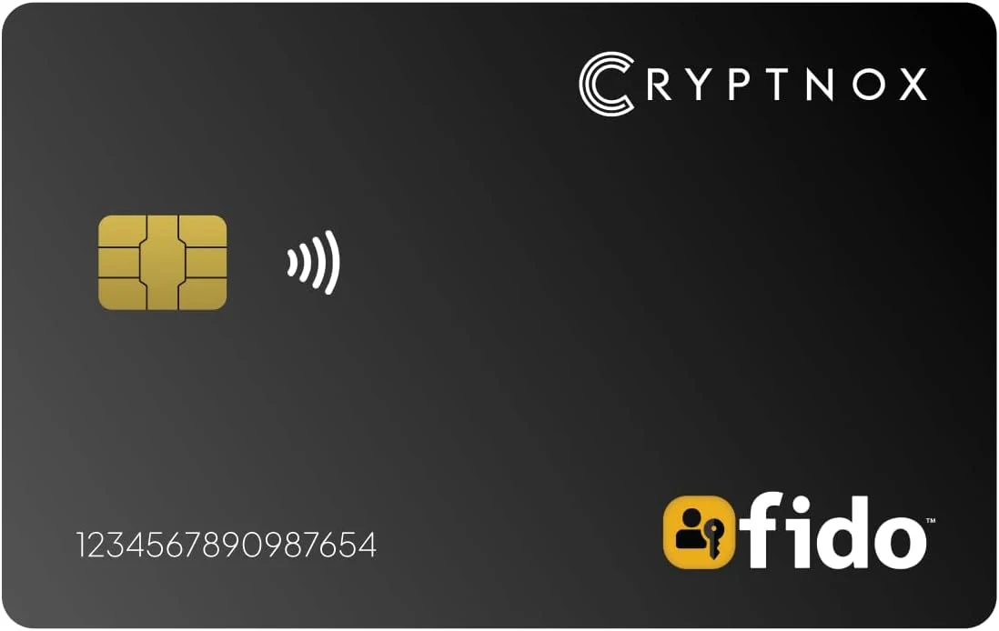 Cryptnox FIDO2 Security Key (NFC 2FA Card)