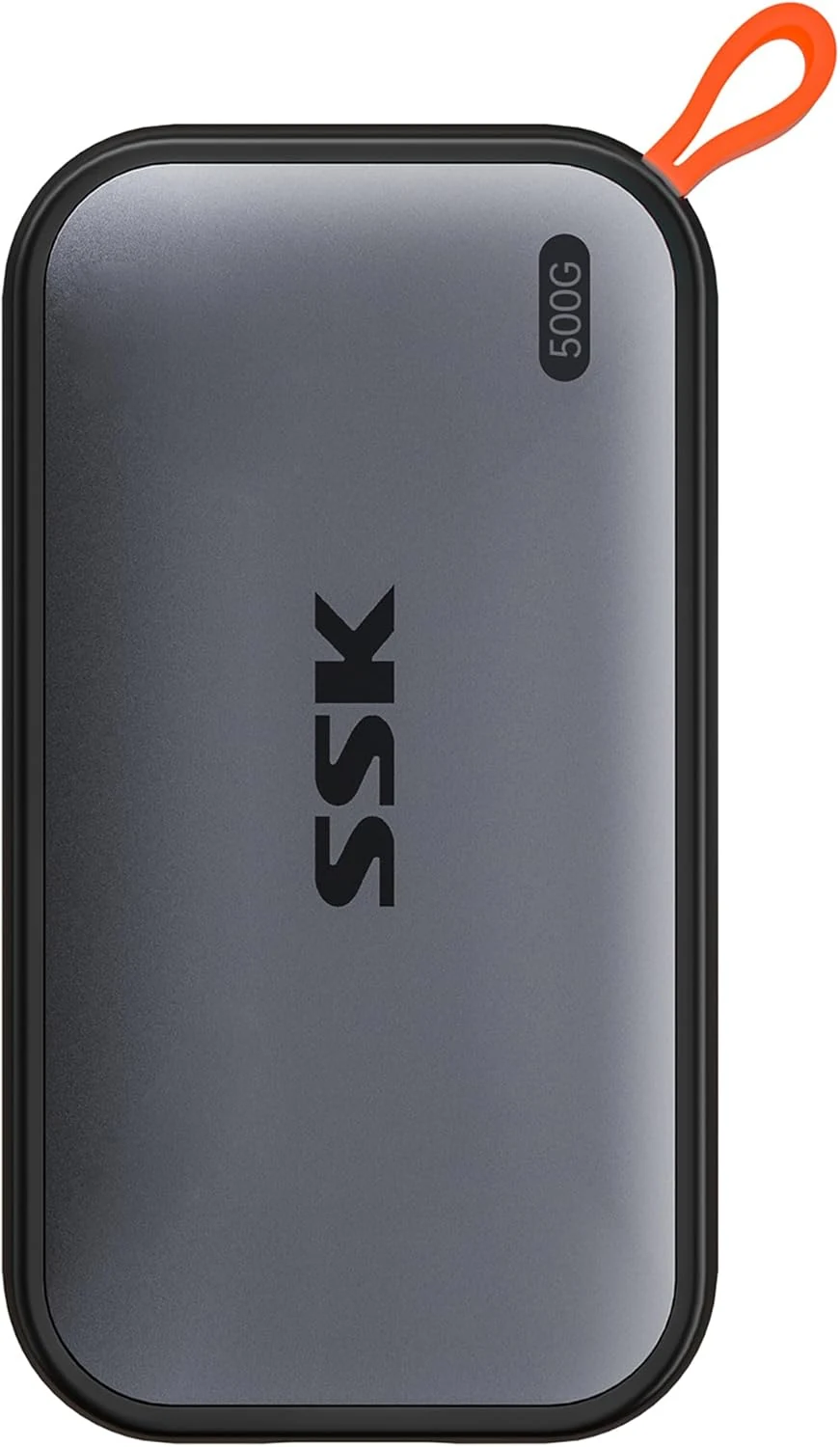 SSK Portable SSD 500GB External Solid State Drives, up to 1050MB/s USB C SSD External Hard Drive USB 3.2 Gen2 for iPhone 15/16/17Pro, Windows, Mac, Android Phones and Tablets