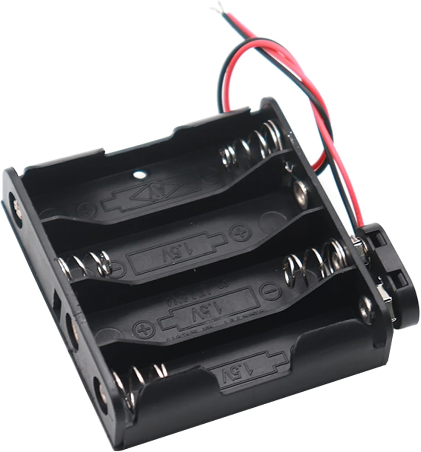 GSLSYZY BH341 4 AA Battery Holder with Snap Connector (8-pack)