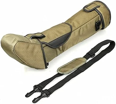 20-60X80 25-75x100 Bird Watching Telescope Hunting Spotting Scope Case Bag (80mm/100mm, Green)