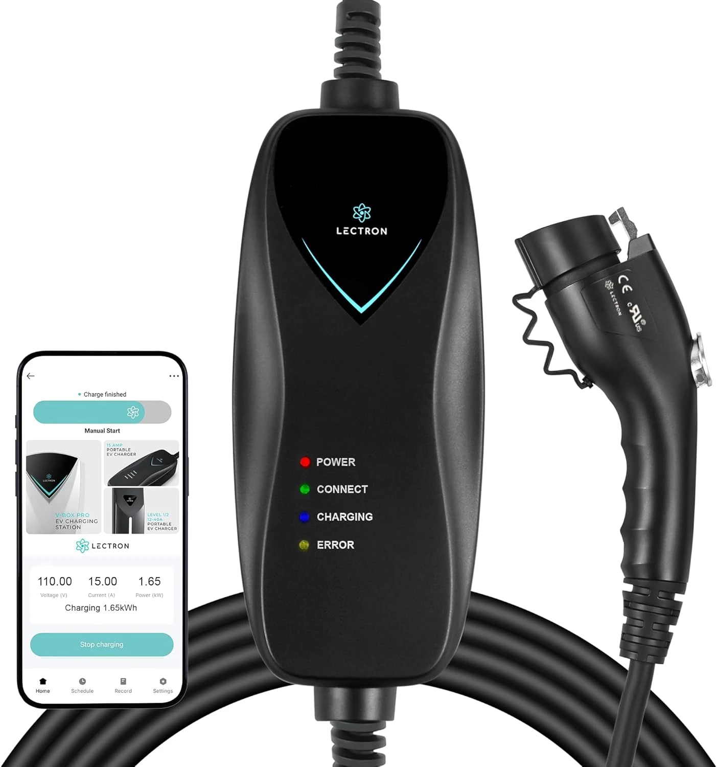 Lectron Level 1 J1772 Charger (WiFi Version)