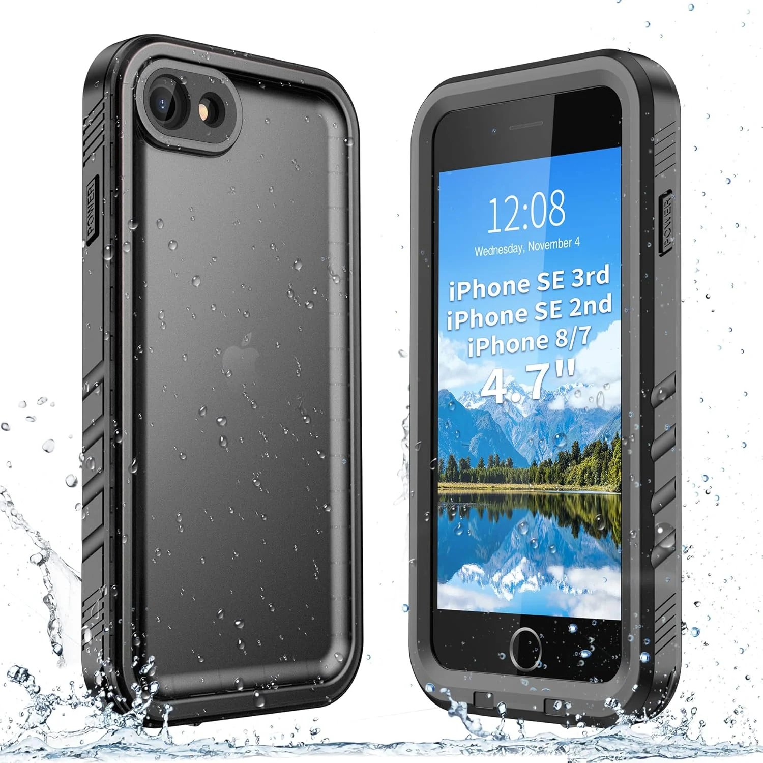 SPORTLINK Waterproof Case for iPhone SE 3rd 2022/iPhone SE 2nd 2020/iPhone 7/8