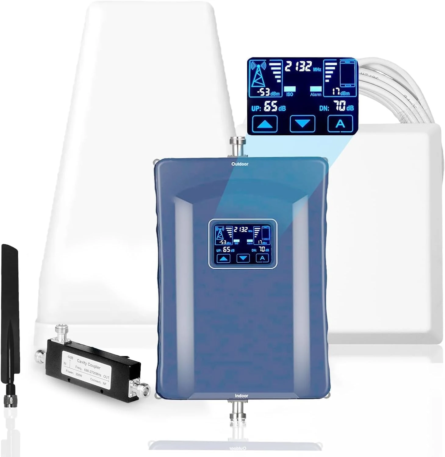 Bamwirz Cell Phone Booster for All U.S Carriers