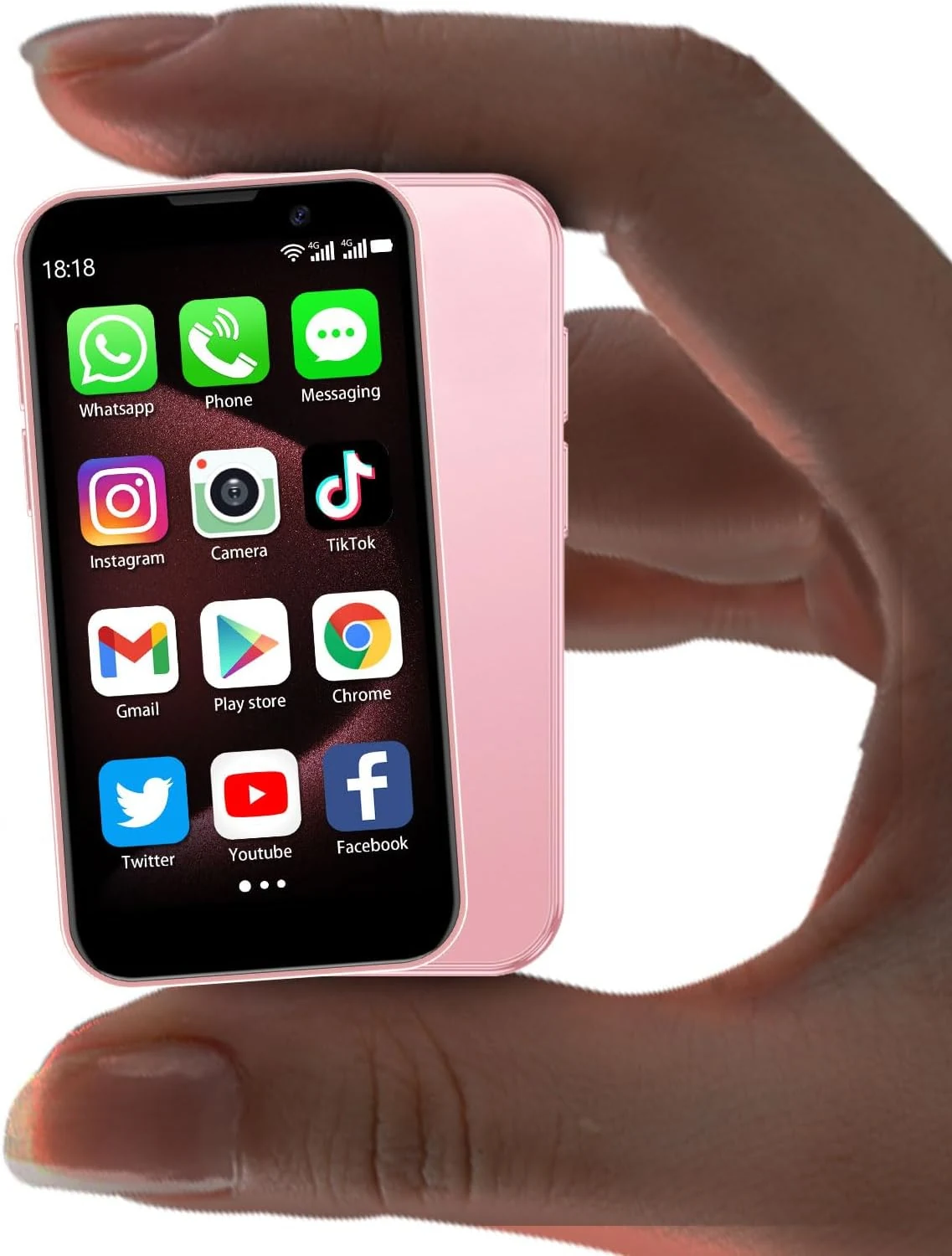 BLKE Max mini phone unlocked world's smallest 3.0" HD touch screen