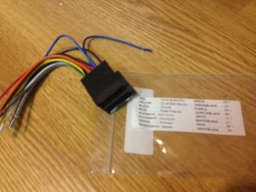 PETERBILT SEMI Trucks Car Stereo ISO-DIN Wiring Harness Plug and Play