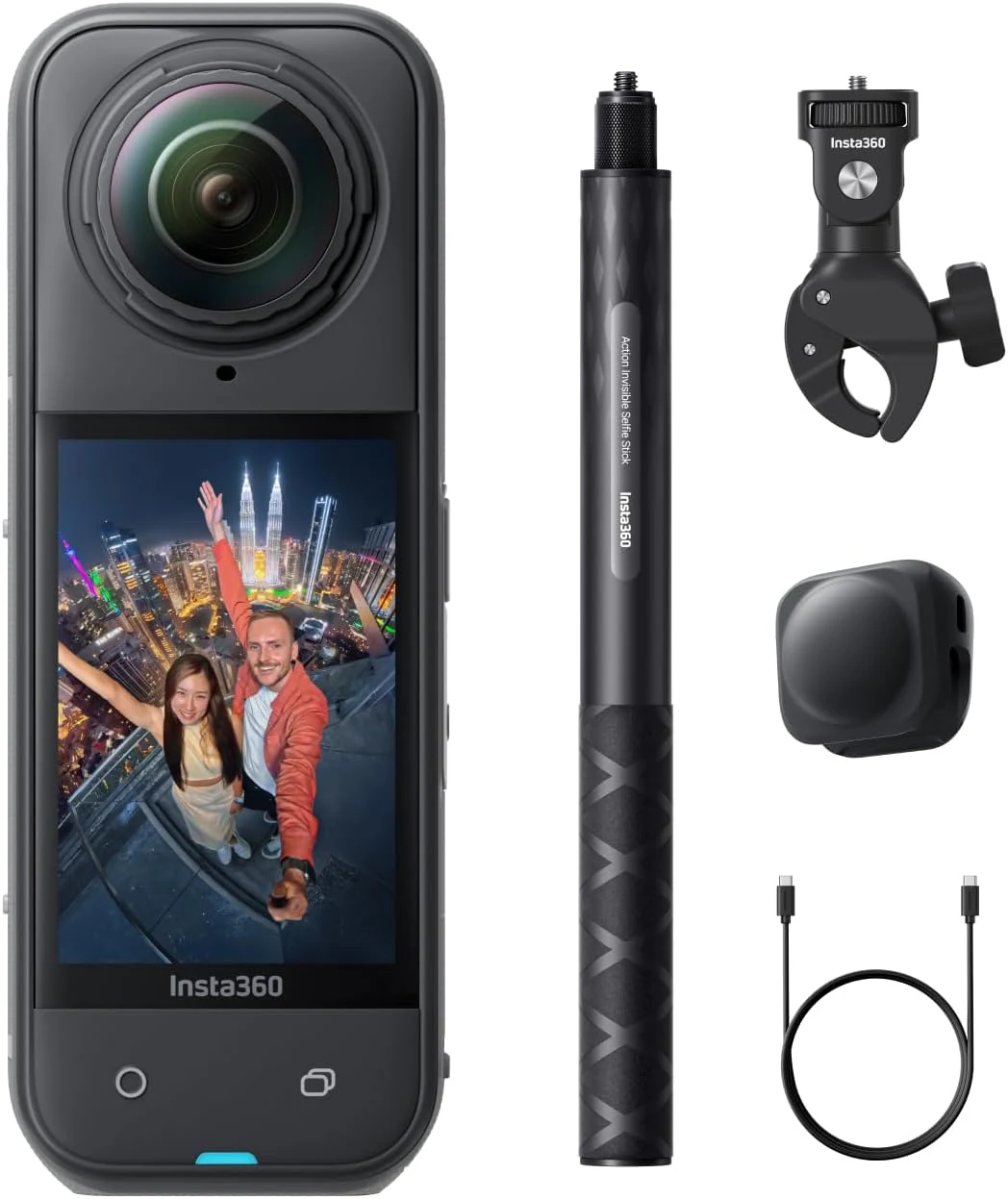 Insta360 X5 Motorcycle Bundle (Waterproof 8K 360° Action Camera)