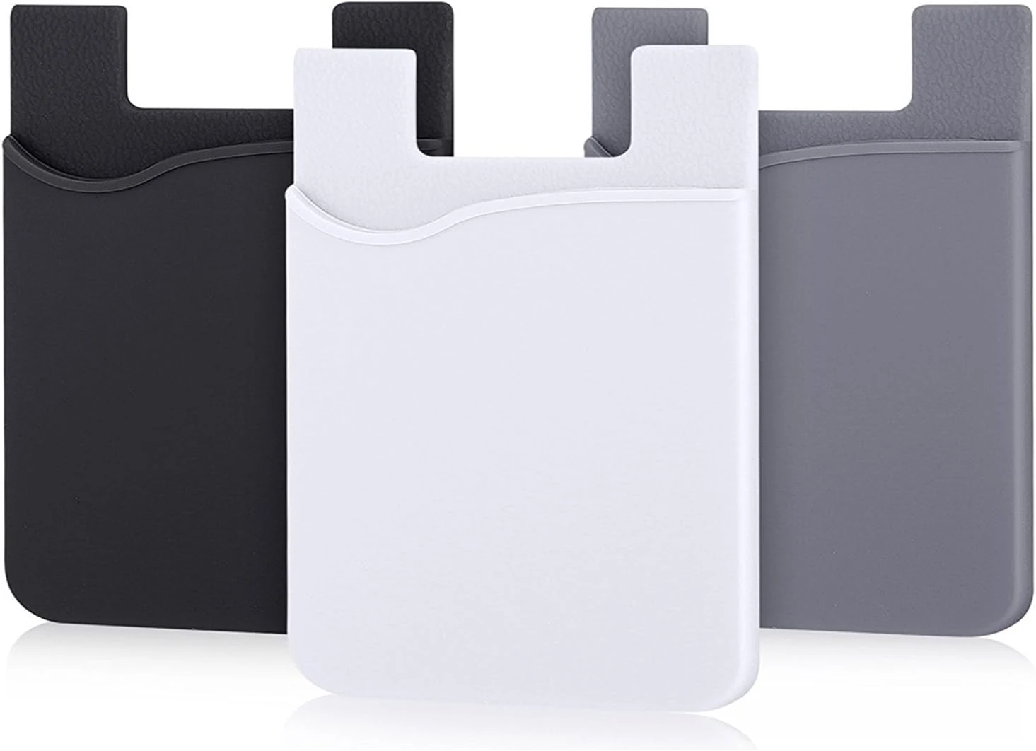 AgentWhiteUSA Cell Phone Wallet, Stick on Wallet (3 Pieces)