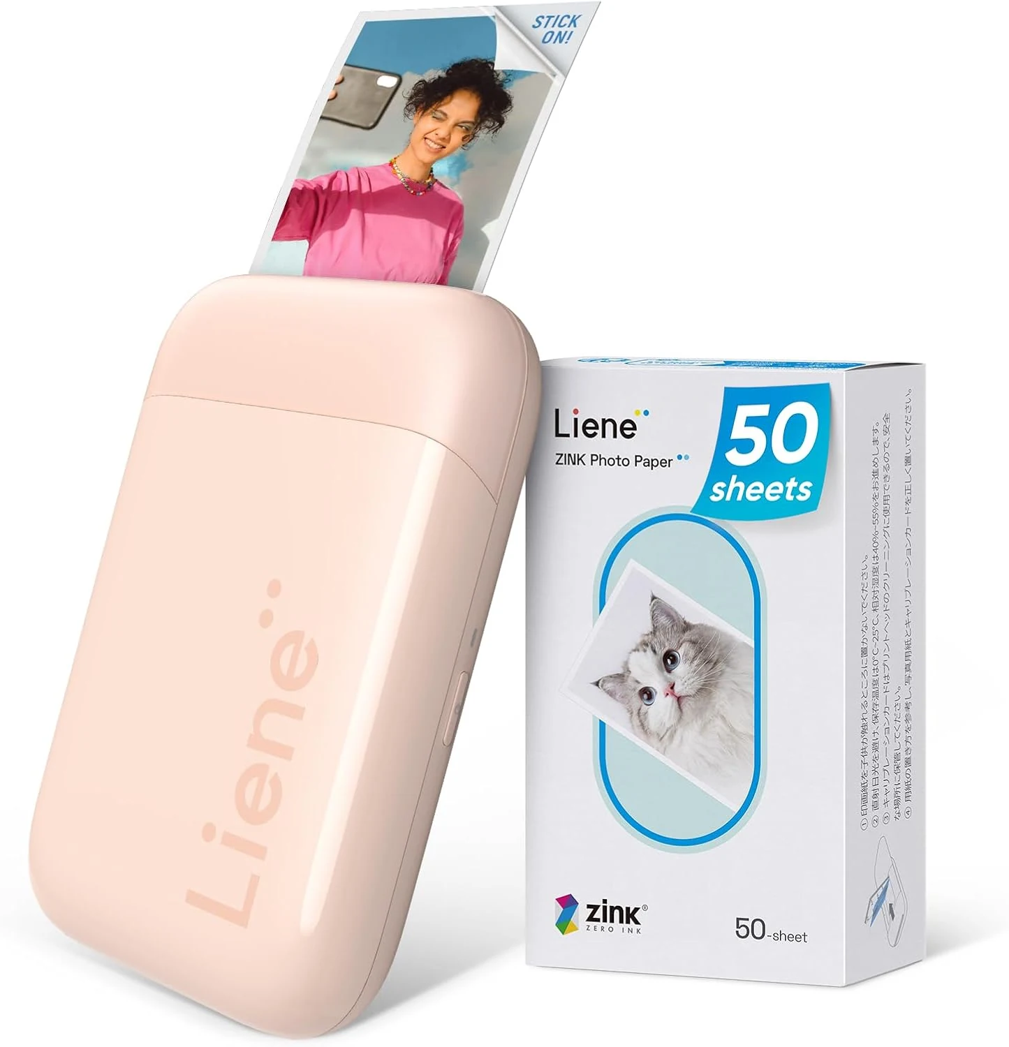 Liene Pearl K100 Photo Printer, 2x3 Mini Instant Portable Color review