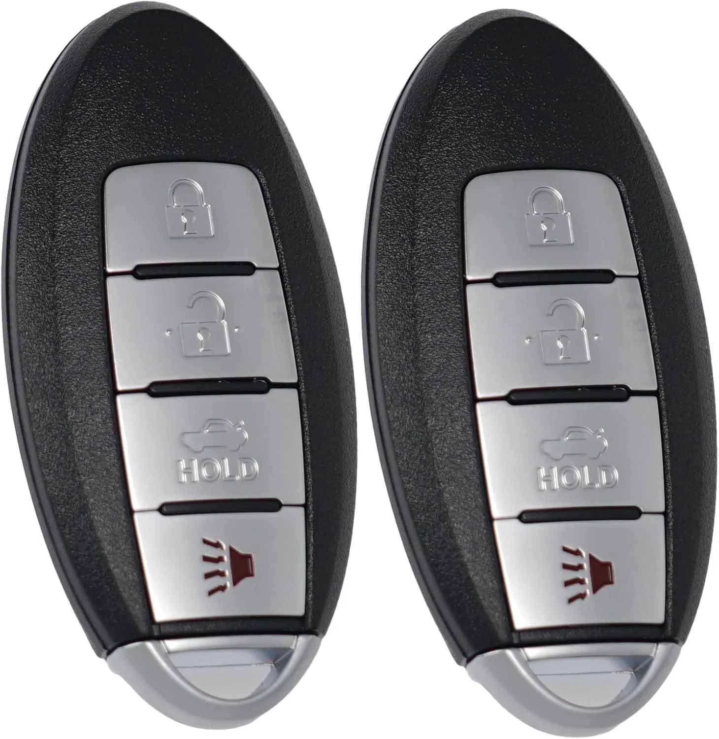 MechanMagic Remote Control Key Fob Replacement for 2007-2012 Nissan Altima/ 09-14 Maxima Murano Infiniti FX35/ 08-13 G37 FX50 Q60 QX70 11-12 G25/ 07-08 G35 KR55WK48903 KR55WK49622 (4 Buttons)