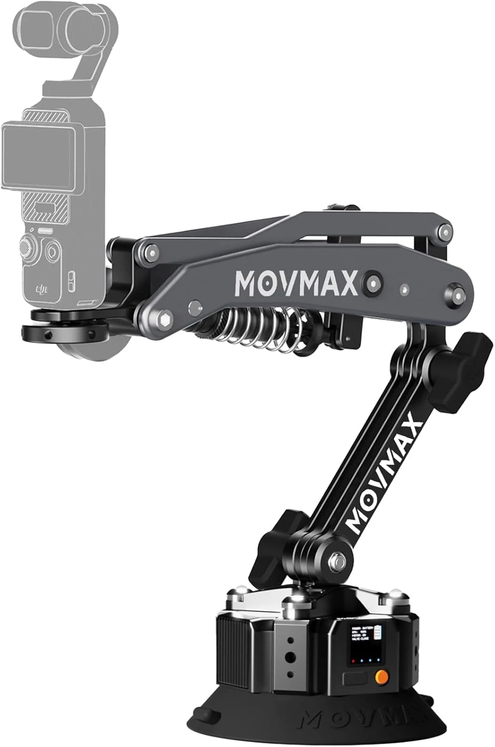 Movmax Blade Arm for DJI Pocket 4/3, Solar Electronic Suction review