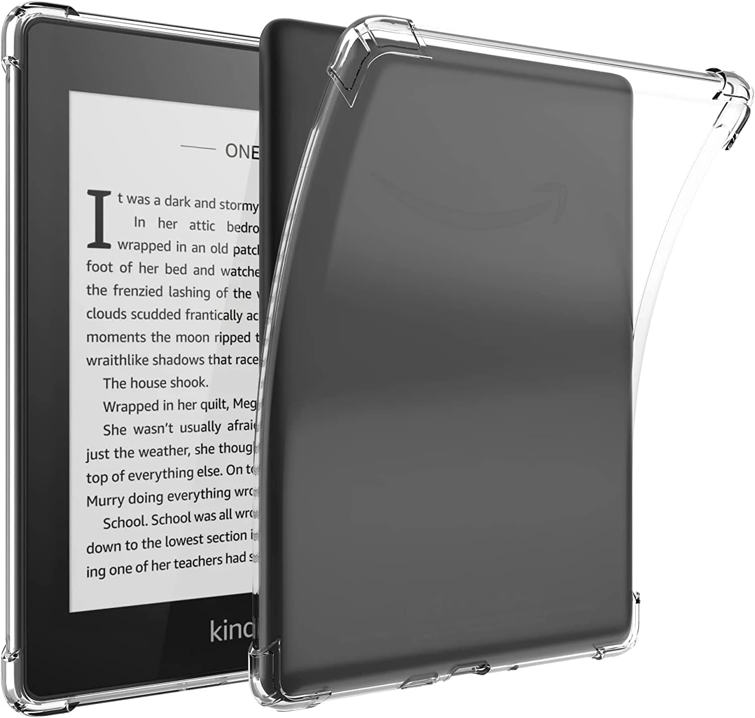Clear Case for (2019 Release) 6" Kindle 10th Generation (Transparent)