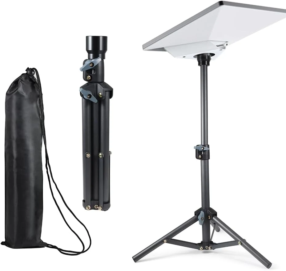 Starlink Mini Tripod, Portable Tripod Starlink Mini Tripod Mount with Adapter, Adjustable Height Compatible with Starlink Mounting Kit for Outdoor Camping and Hiking, RV