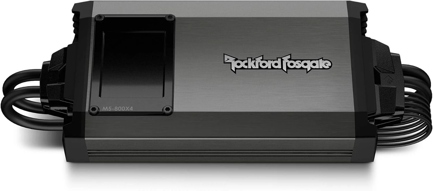 Rockford Fosgate M5-800X4 IPX6 Element Ready 800-Watt 4-Channel Marine Amplifier