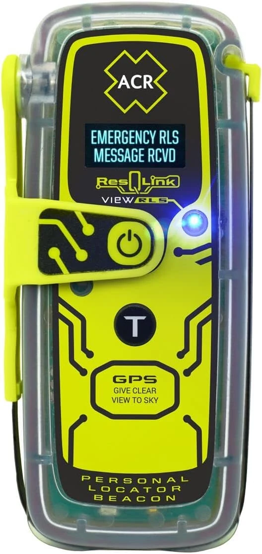 ACR ResQLink View RLS - SOS Personal Locator Beacon (Return Link Service)