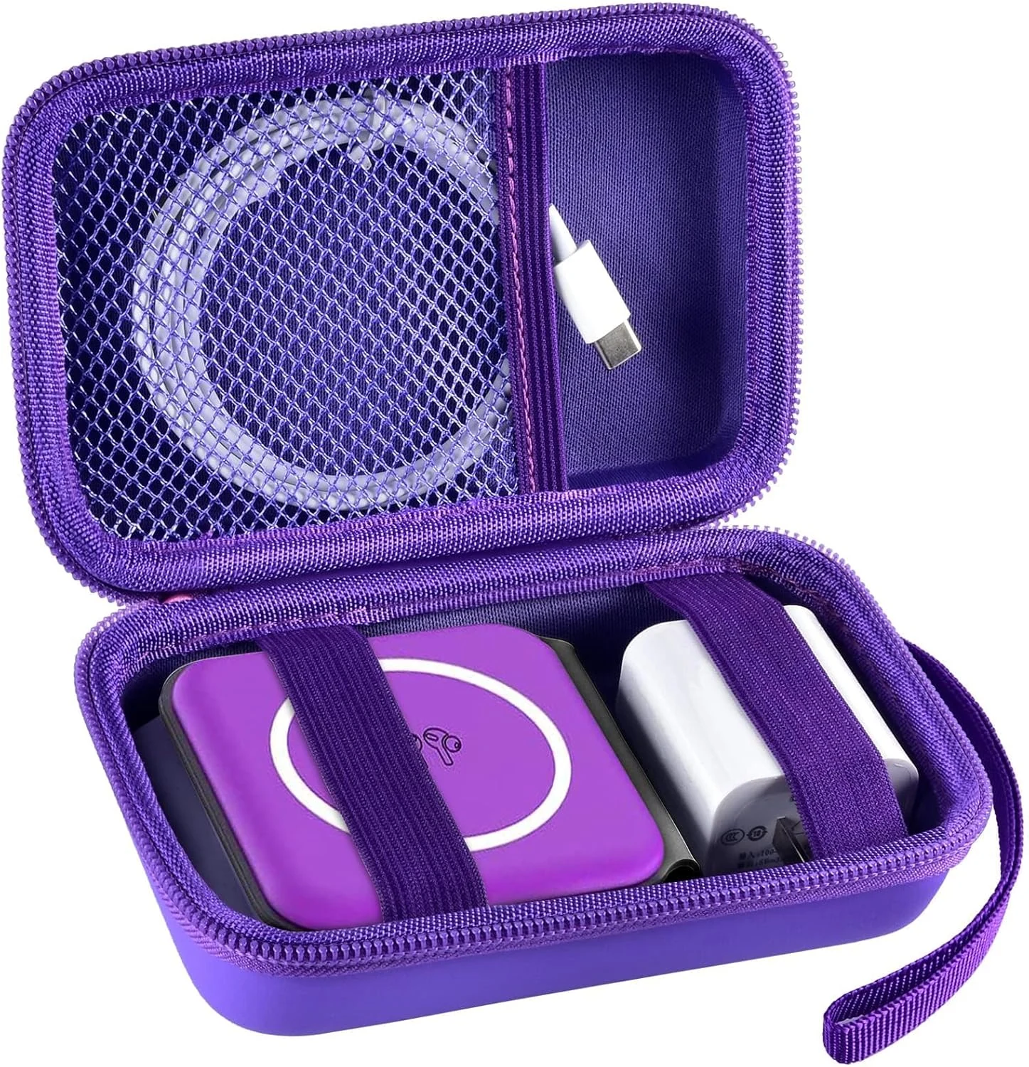 ANKHOH Travel Case for UCOMX for Nano/for Iseyyox/for LISEN/for RTOPS 3 in 1 Wireless Charger