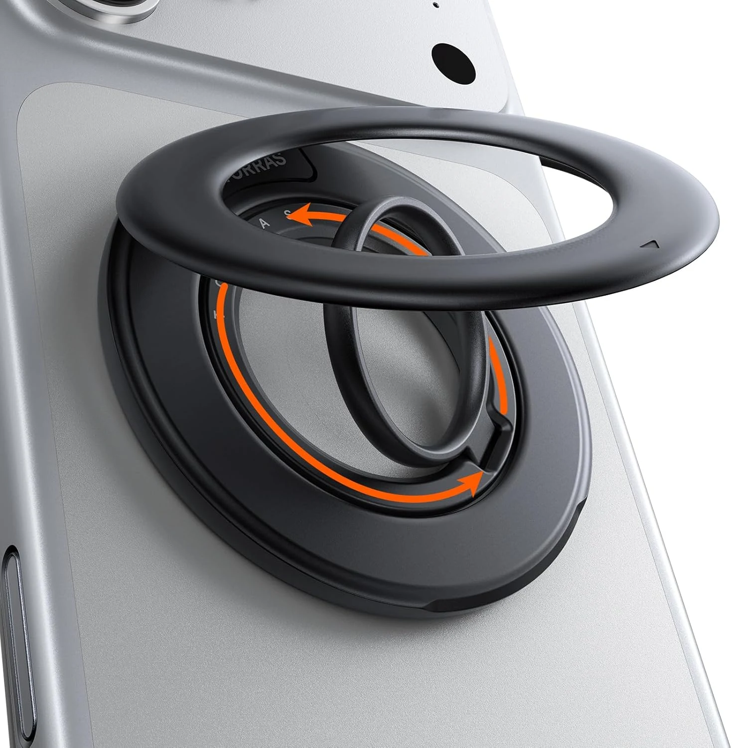 TORRAS 2025 Flagship Magnetic Phone Grip Ring Holder Kickstand [2-Sided Magnetic] [360 Rotation]