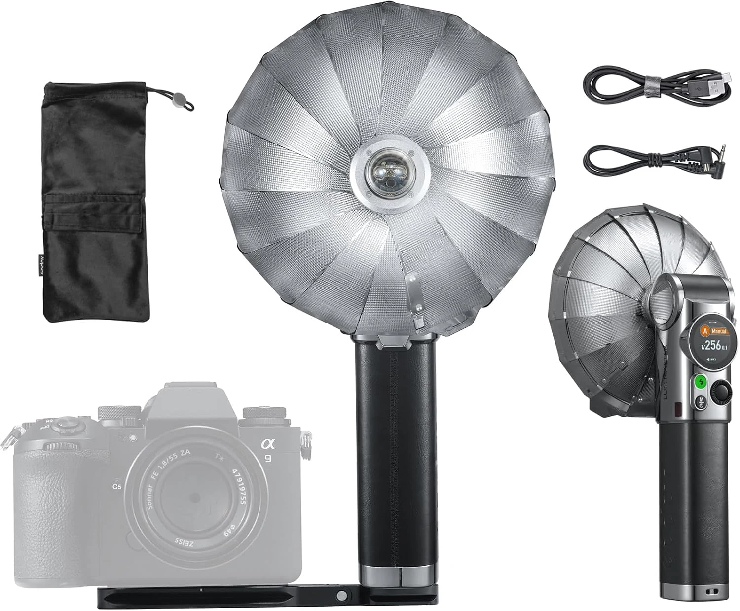 Godox Lux Master Retro TTL HSS Camera Flash, Touch Screen, Wireless Sync