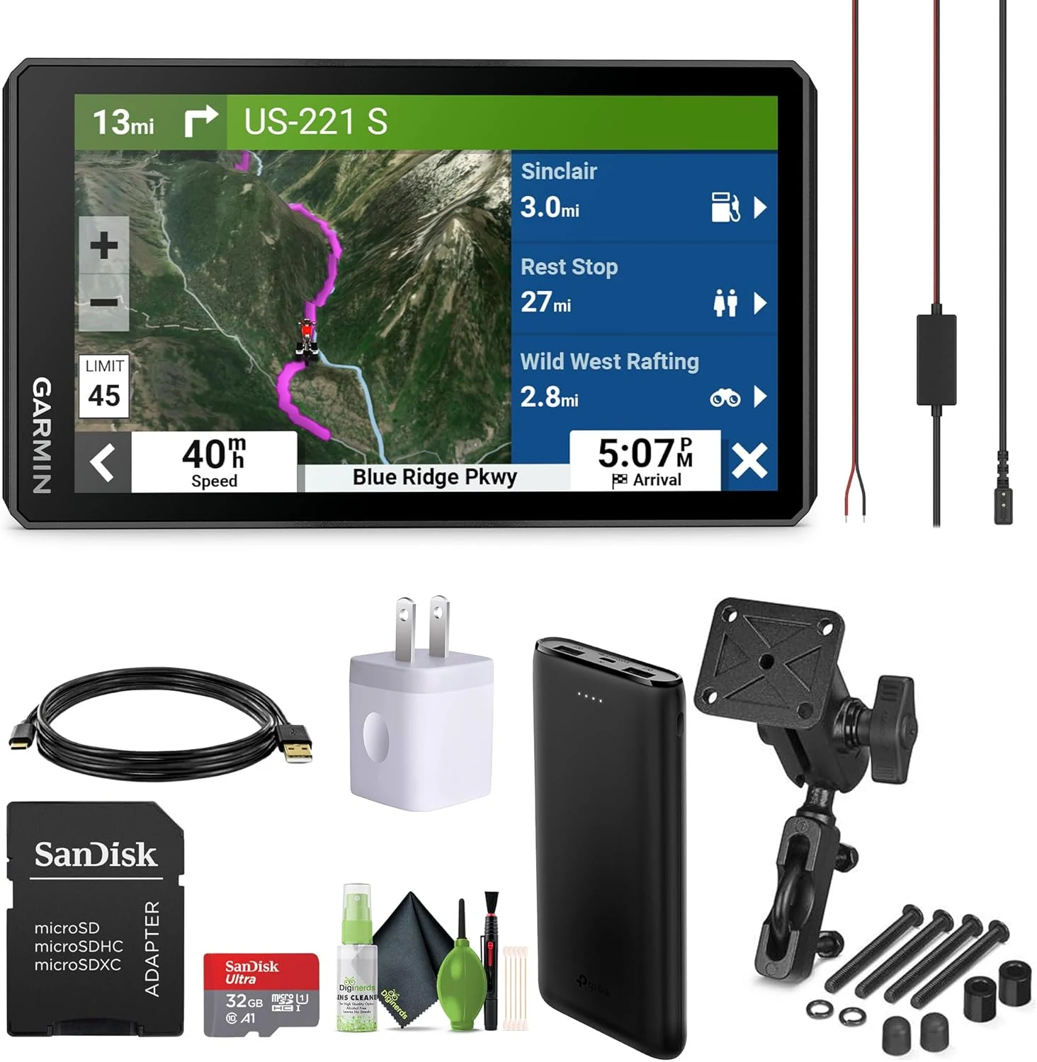 Garmin Zumo XT2 All-Terrain Motorcycle GPS Navigator, 6" Sunlight Readable