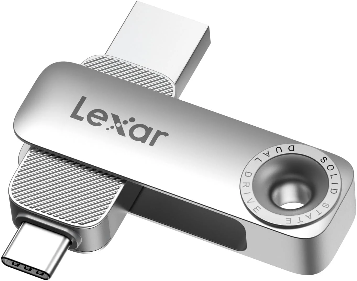 Lexar D50E 128GB Solid State Dual Drive, USB Flash Drive