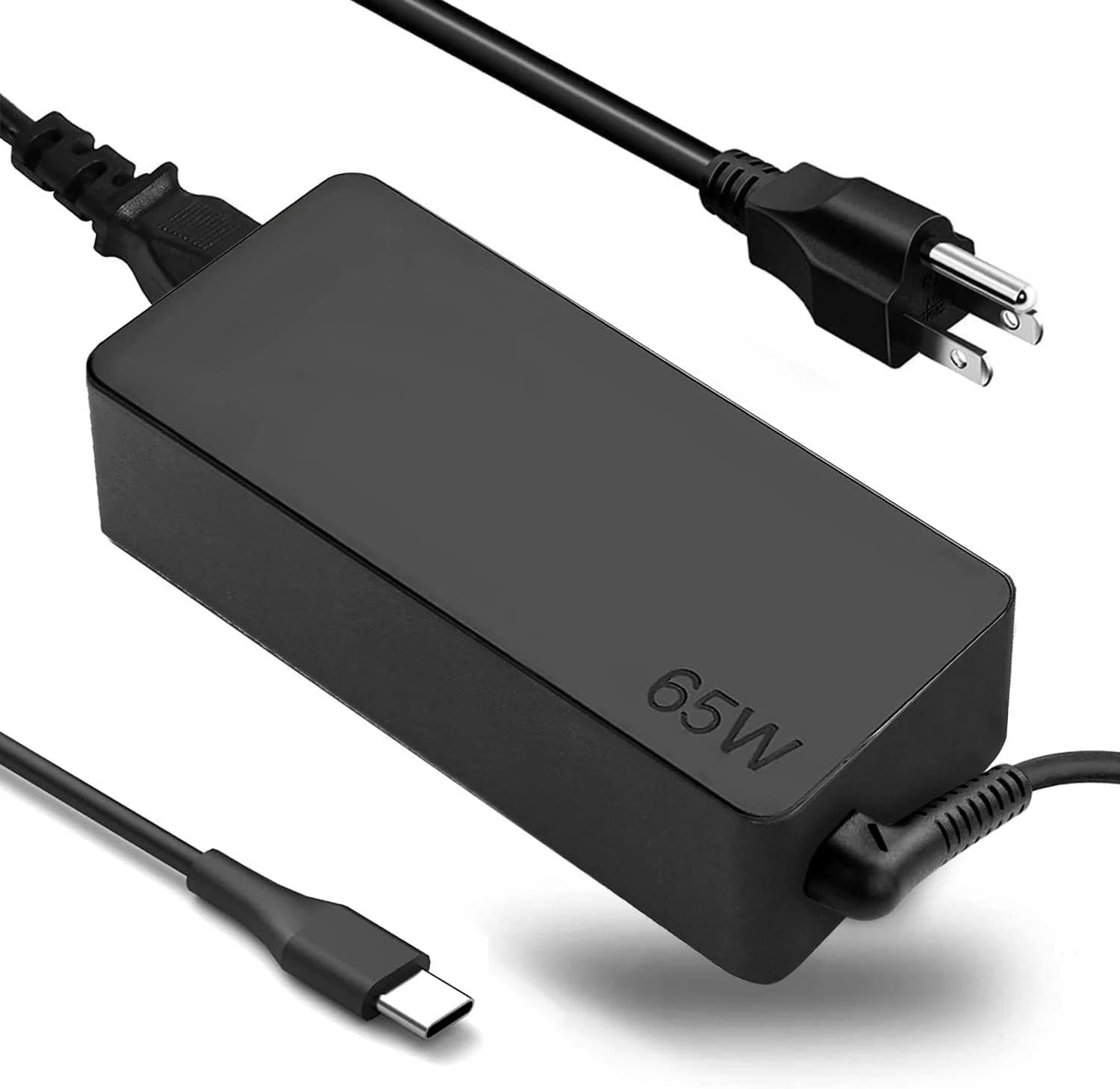 65W USB C Laptop Charger Compatible with Lenovo Thinkpad/Yoga/Chromebook, ADLX65YDC2A