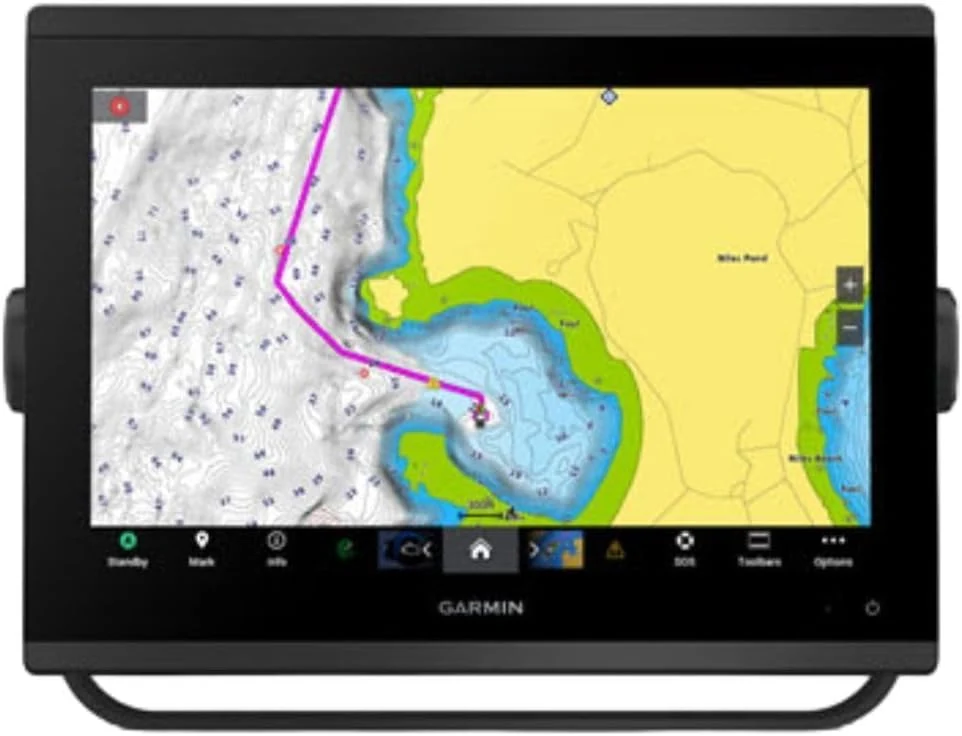 Garmin 010-02367-61 GPSMAP 1243xsv SideVü, ClearVü and Traditional Chirp Sonar with Mapping - 12" Navionics+