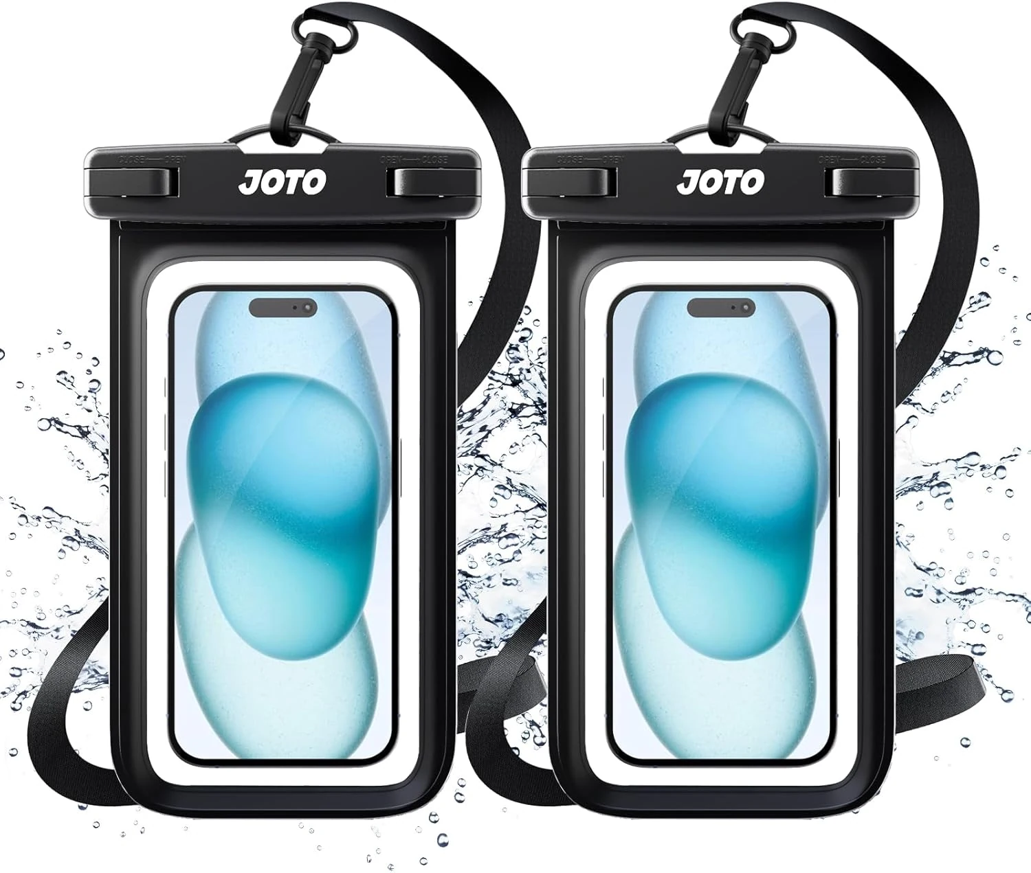 JOTO 2 Pack Universal Waterproof Phone Case for iPhone 17 review