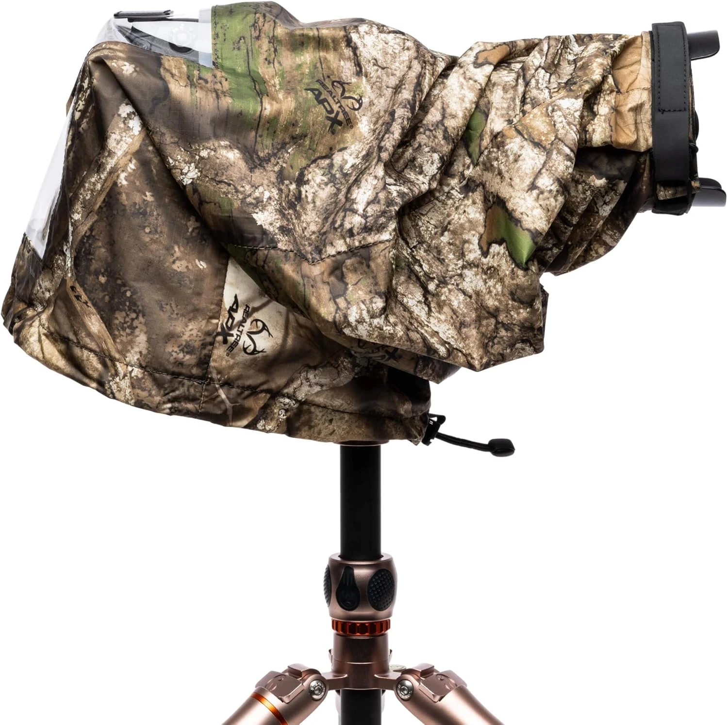 Think Tank Photo Emergency Rain Covers for DSLR and Mirrorless Cameras with 70-200mm Lens - Medium (Realtree APX Camouflage)