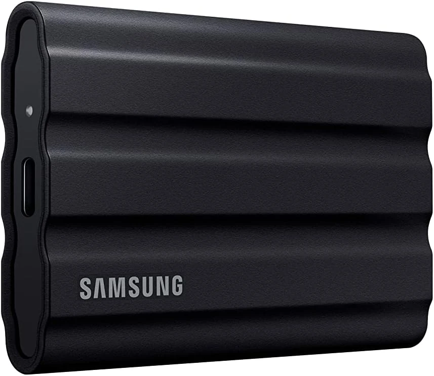 Samsung T7 Shield 1TB, up to 1050MB/s, USB 3.2 Gen2, Rugged, IP65 Rated, Portable External SSD
