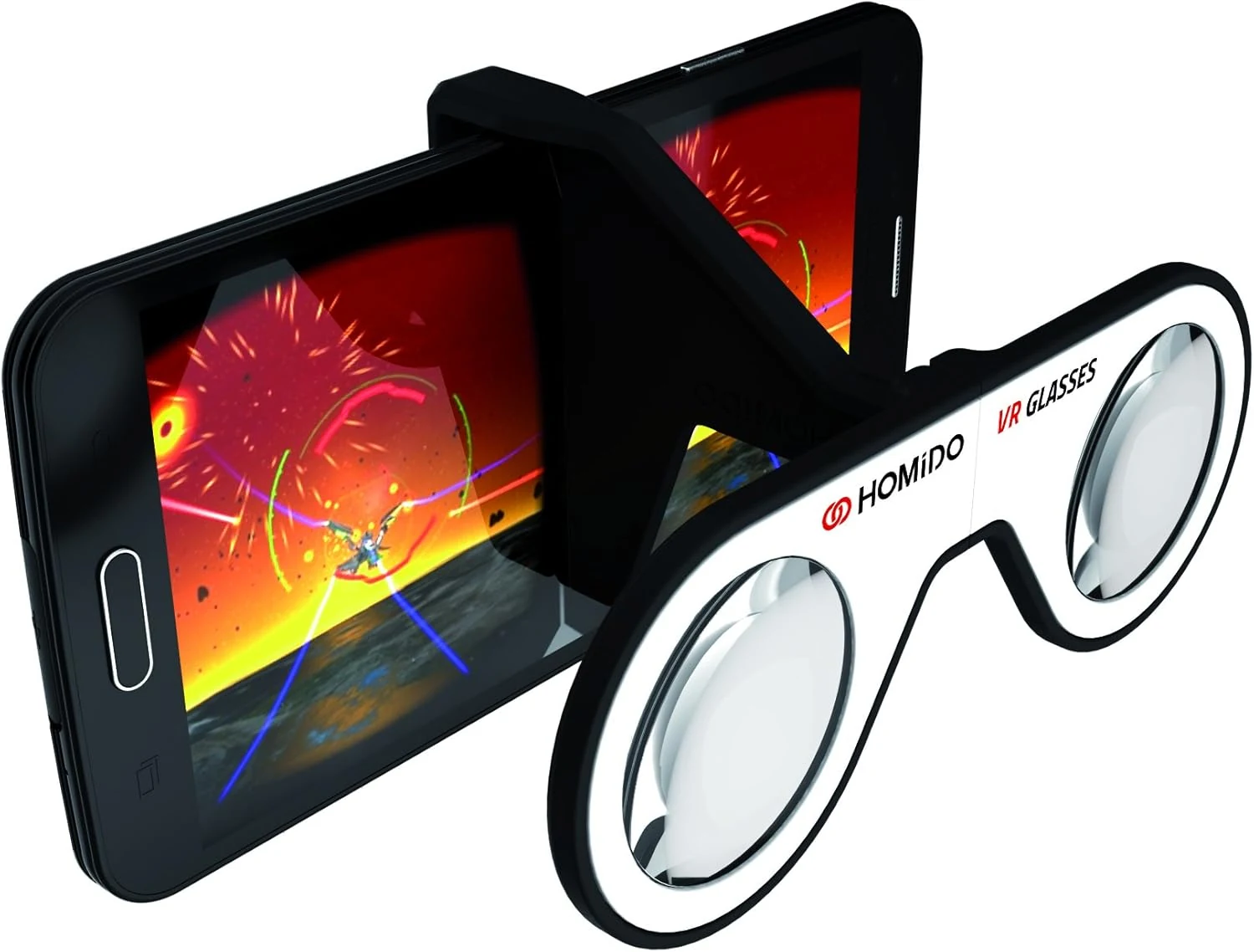 Homido Mini Virtual Reality Glasses for Smartphone Foldable VR Headset