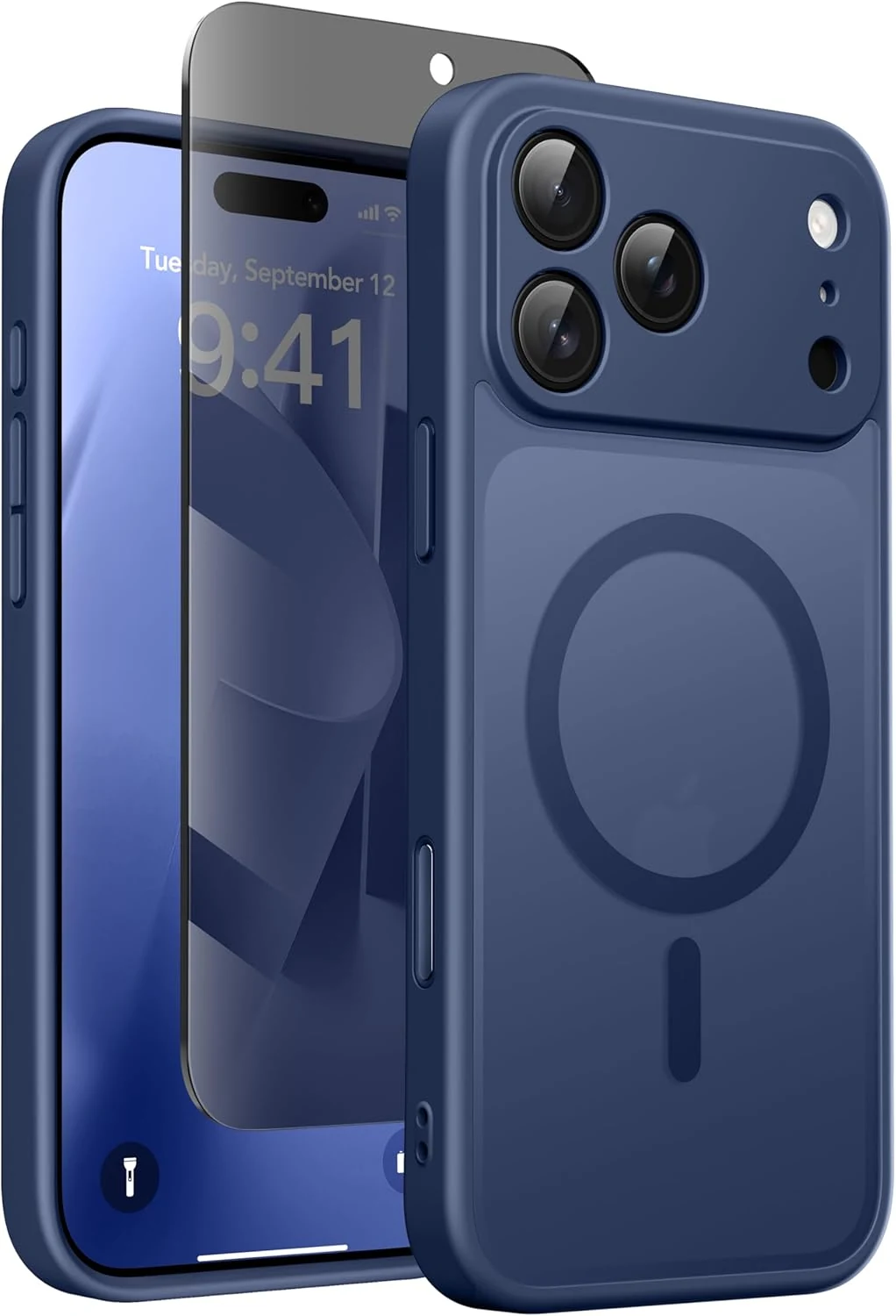 GolbinBox Magnetic for iPhone 17 Pro Max Case with Privacy