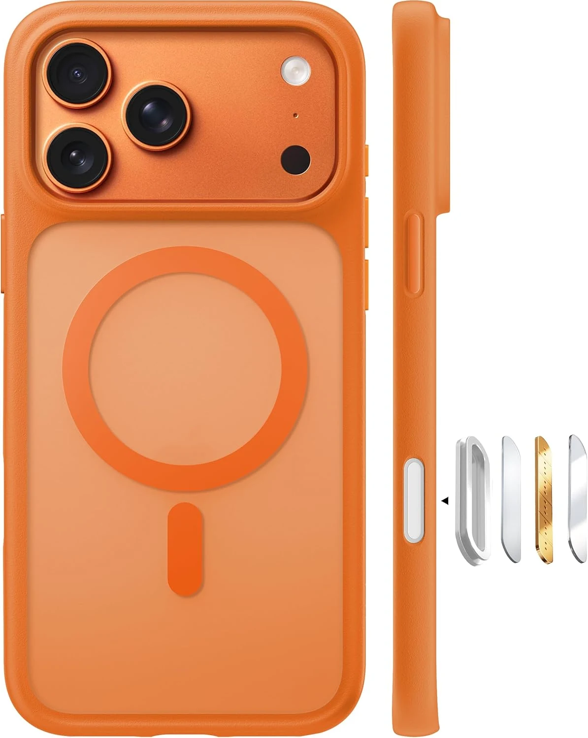 TORRAS Magnetic Shockproof for iPhone 17 Pro Case, Camera Control, Fit for MagSafe